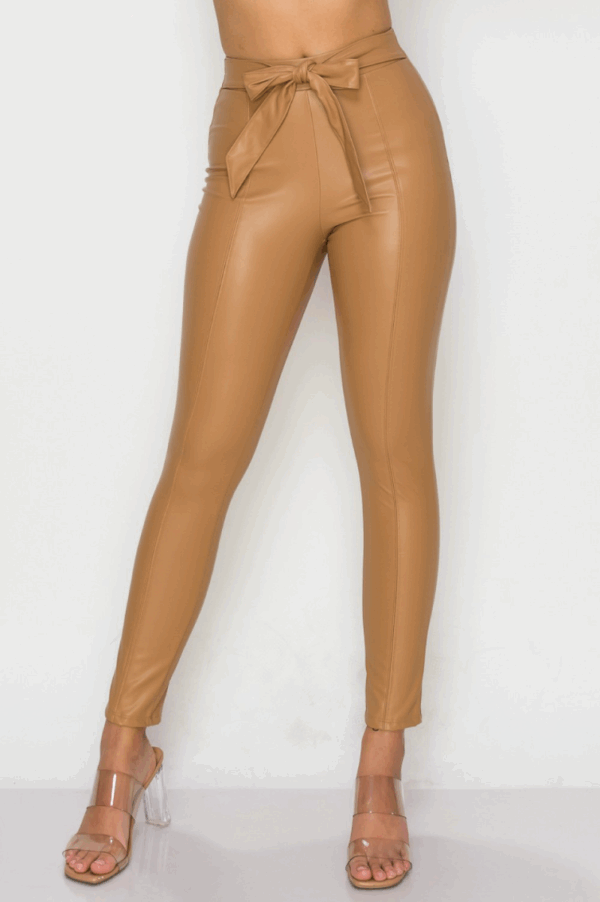 LuxiBoutique™ Luxi Leather Skinny Pants - Image 2