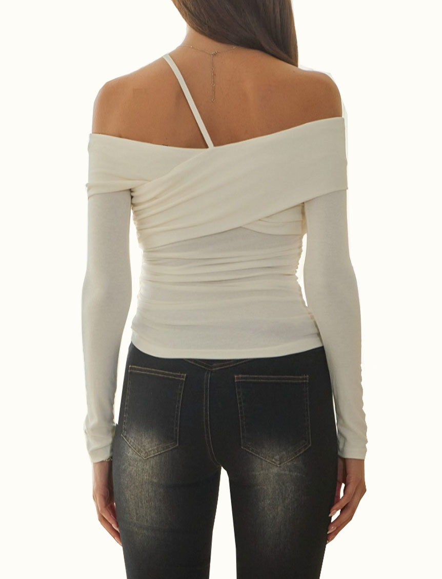 Alternative view of LuxiBouique™  Off Shoulder Blouse